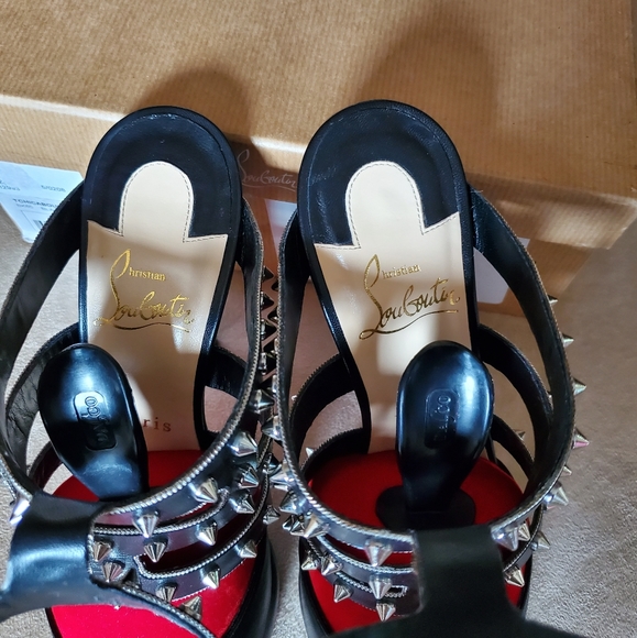 HP🥳🥳Christian louboutin Tchicaboum 120 Kid - Picture 5 of 10